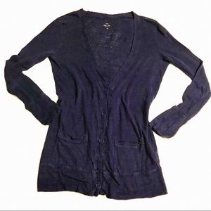 {J. Crew} 100% Linen Sweater